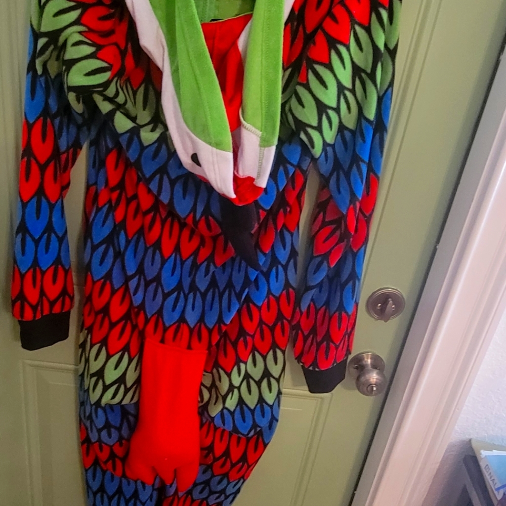 Parrot one piece pajama suit